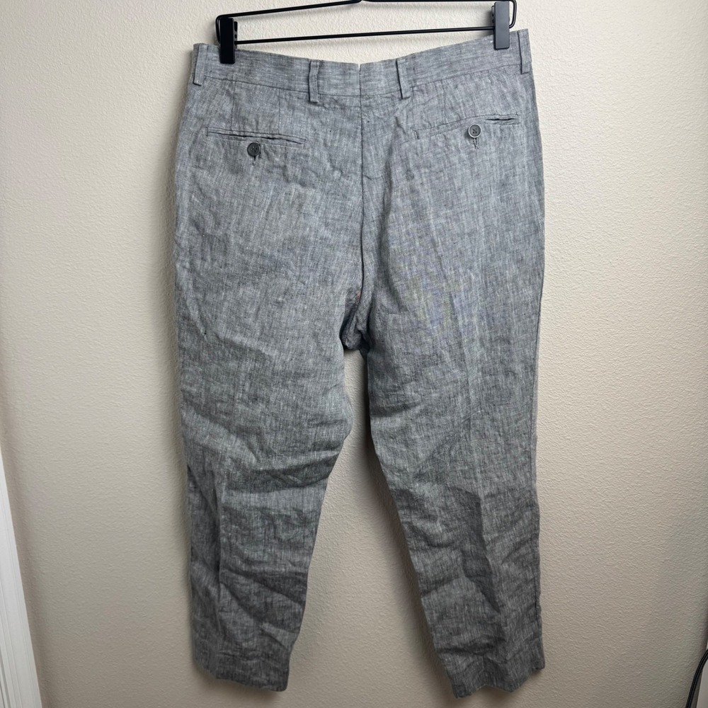 Suitsupply Washington Int. Suit 42S Slim Gray Tollegno 1900 Ice Linen 2-Piece - Picture 7 of 11